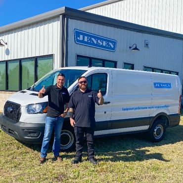 JENSEN USA Launches Fleet of Regional Service Vans