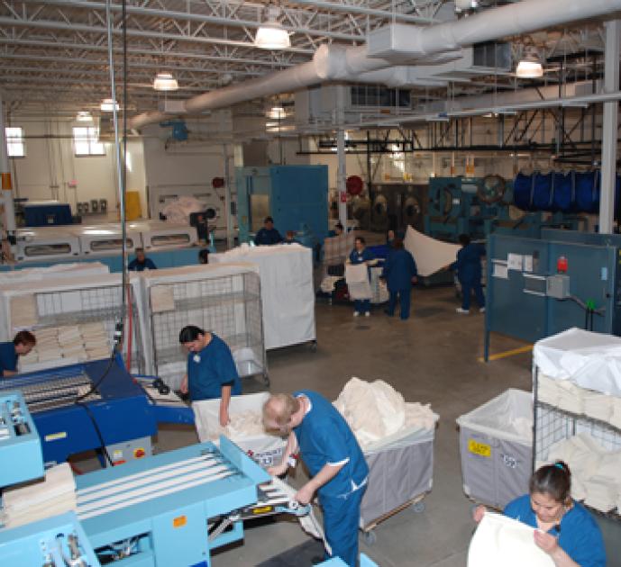 SMSC Laundry Supports Charity by Washing Blankets, Donating Linens