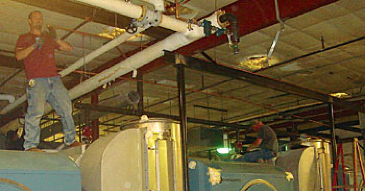 Dryer installation image