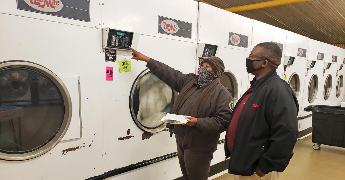 Keeping Corrections’ Laundry Operating Correctly
