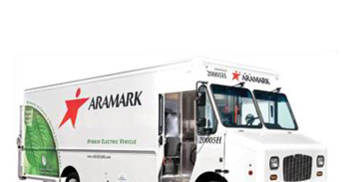 ARAMARK hybrid van