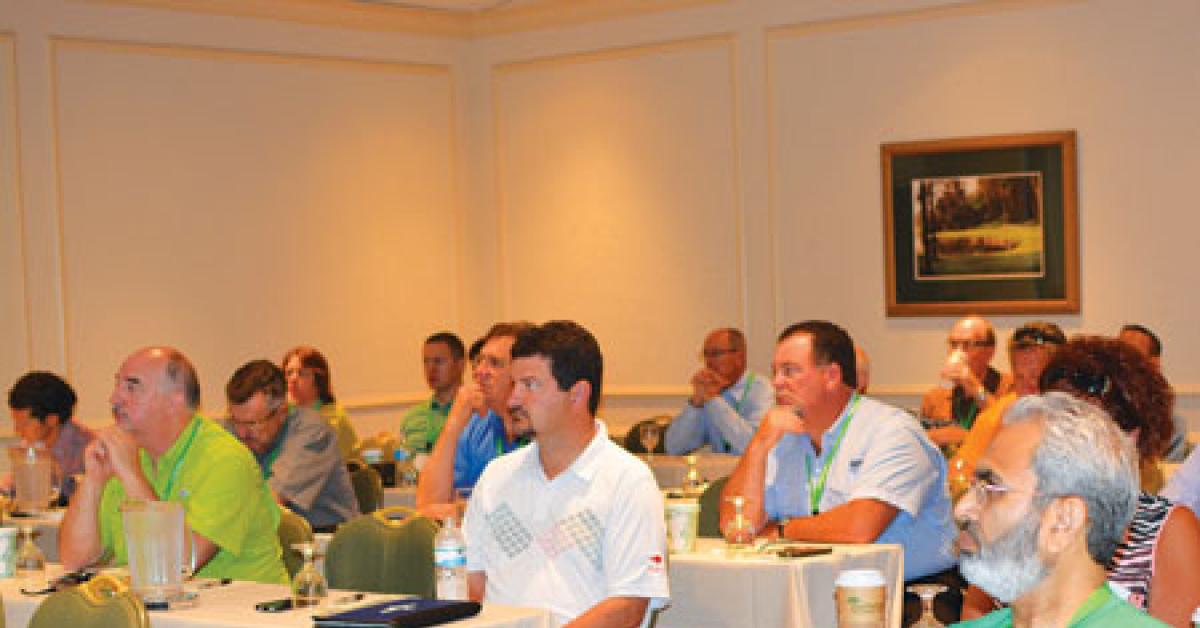 attendees at a breakout session web