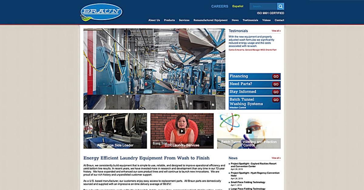 braun web site web