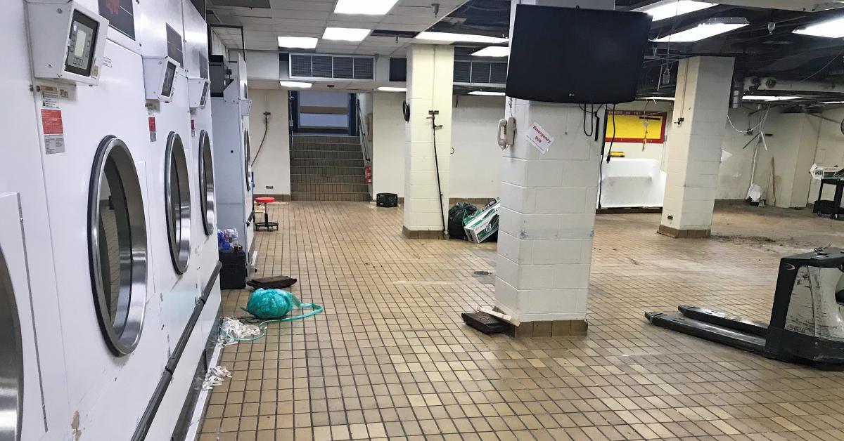 Historic Hotel Outsmarts Limited Laundry Space