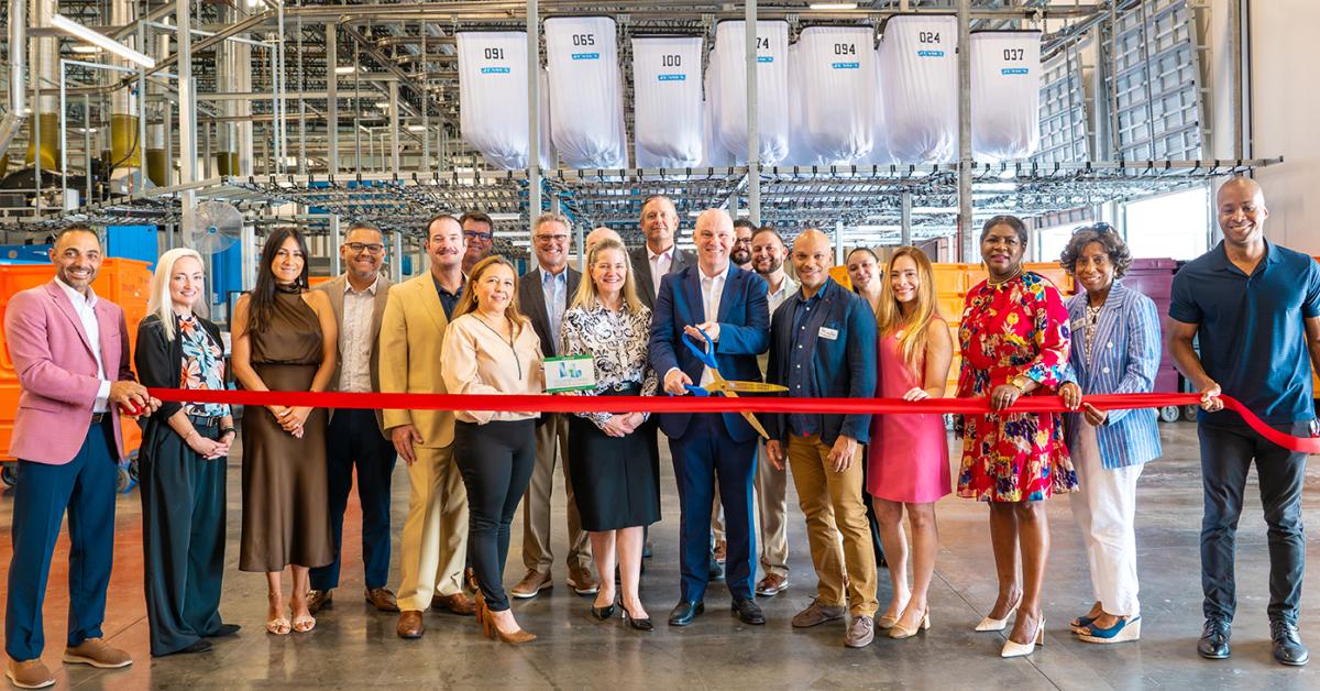 Crown Linen Celebrates Opening of Pompano Beach Facility