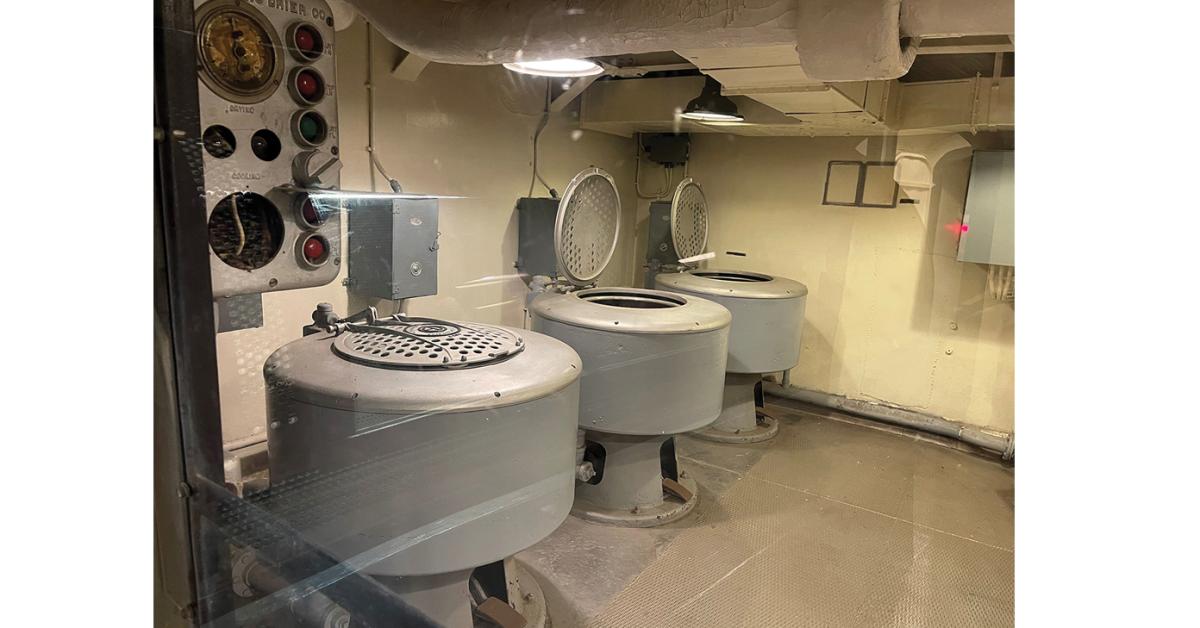 Historic Laundry Below Deck