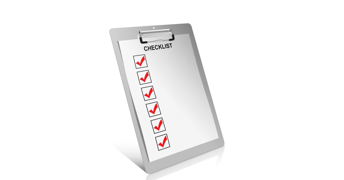 Equipment Flexibility, Programmability, Performance Checklist for Laundries
