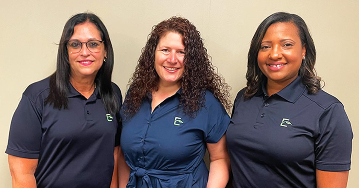 Laundry Plant Management Team Women-led, Diverse