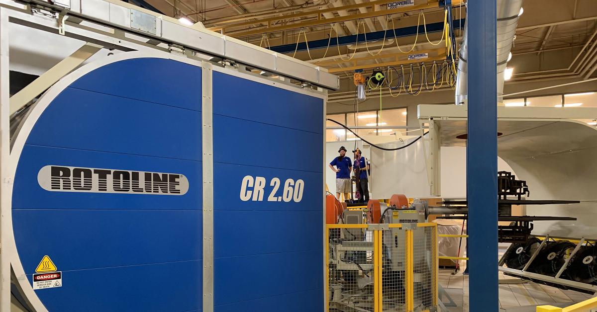 Fibertech Adds Rotational Molding Machine, New Jobs | American Laundry News