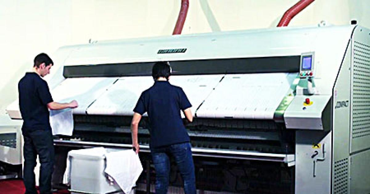 girbau industrial ironer auto web