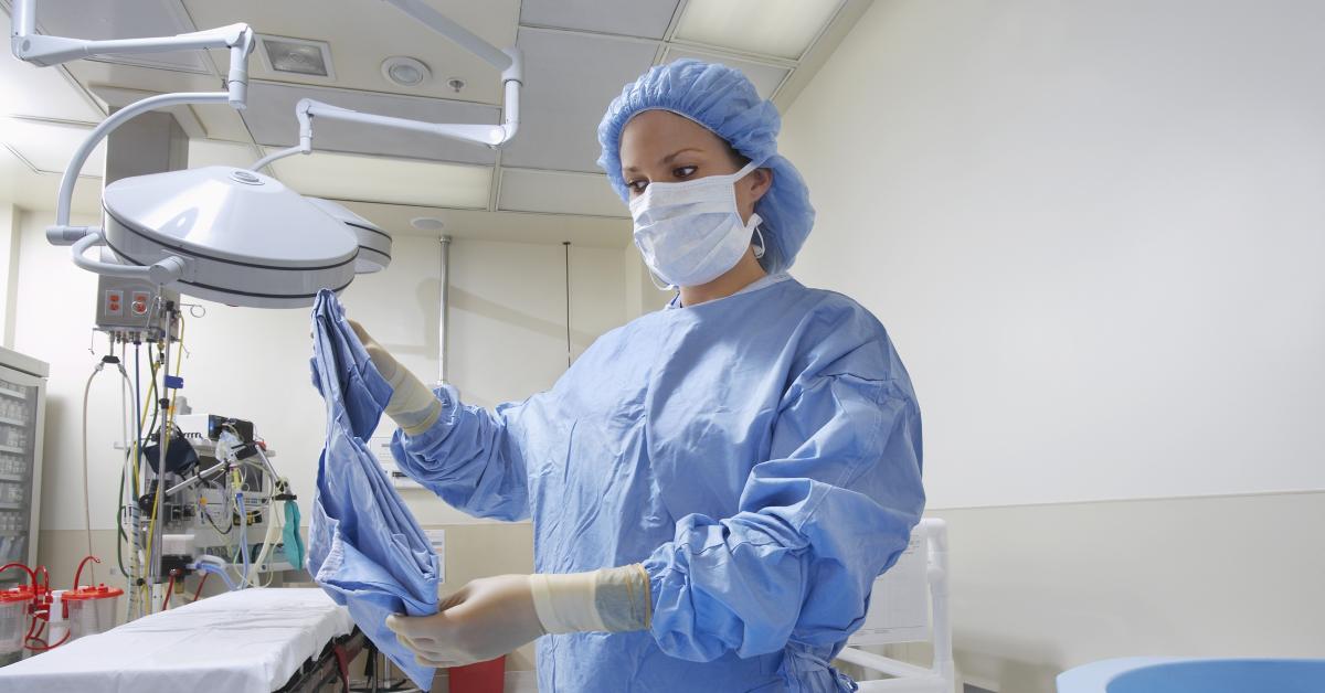 sterile gown