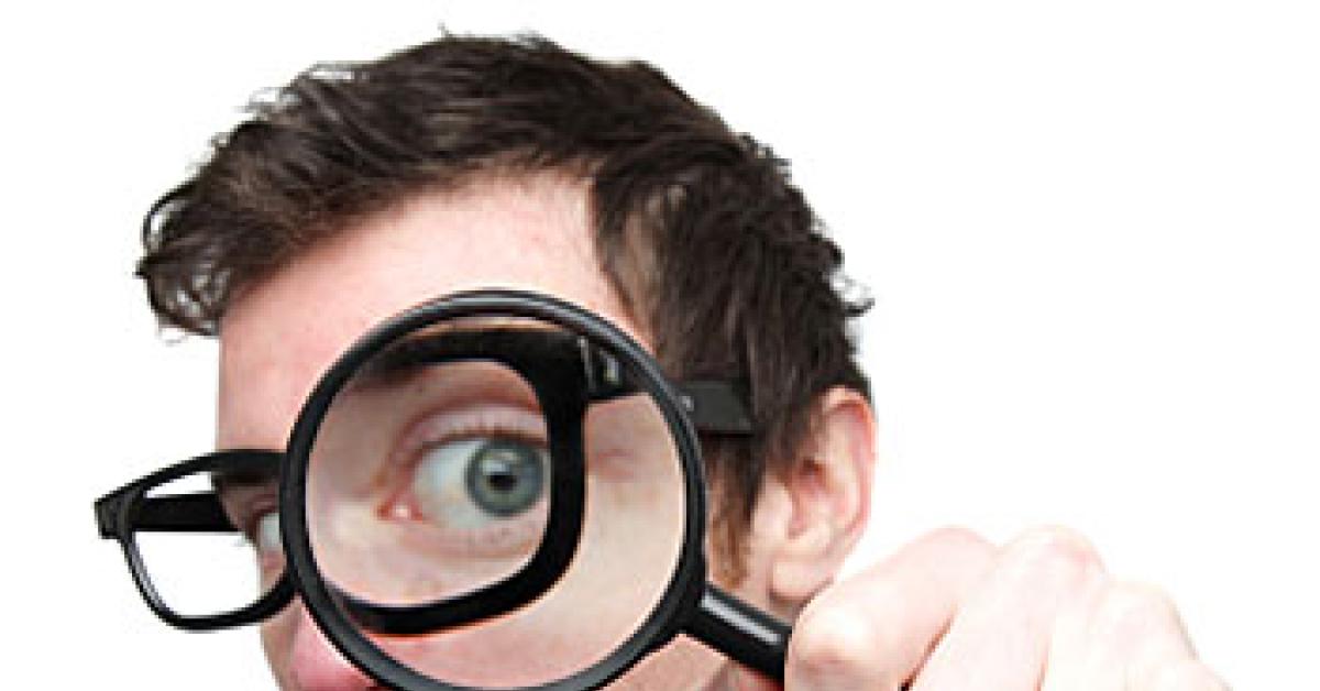 Magnifying glass image