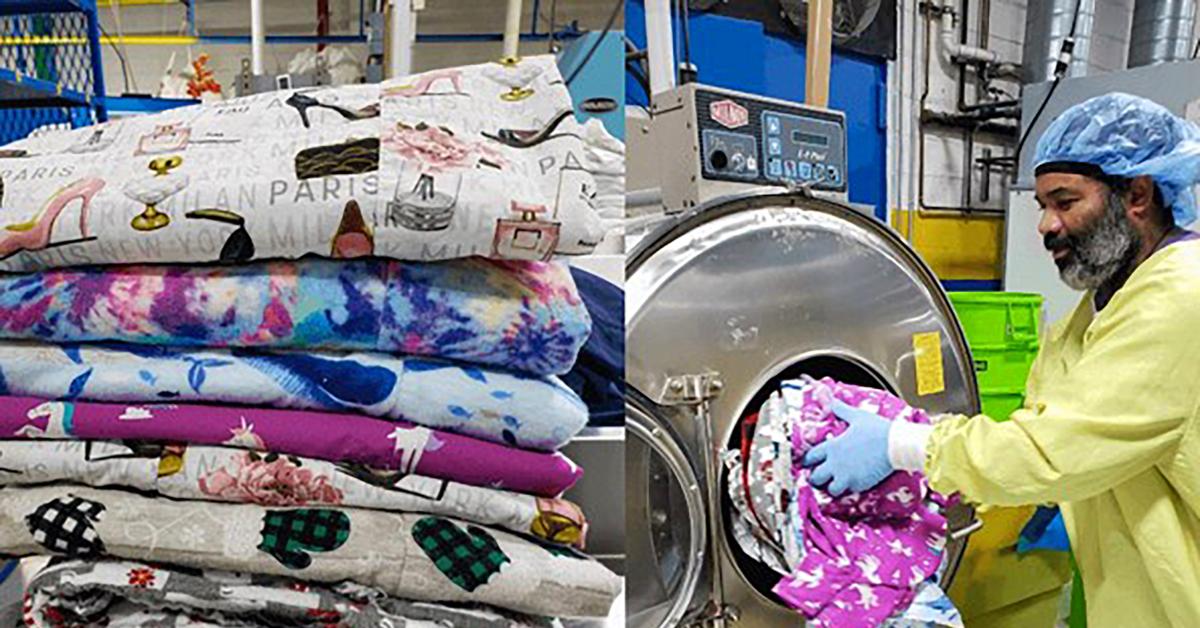 ImageFIRST Cleans Pediatric Patient Gowns Handmade by 11-Year-Old