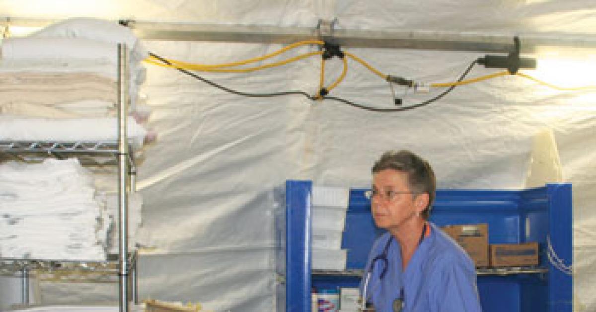 Mercy Health 60-bed mobile hospital