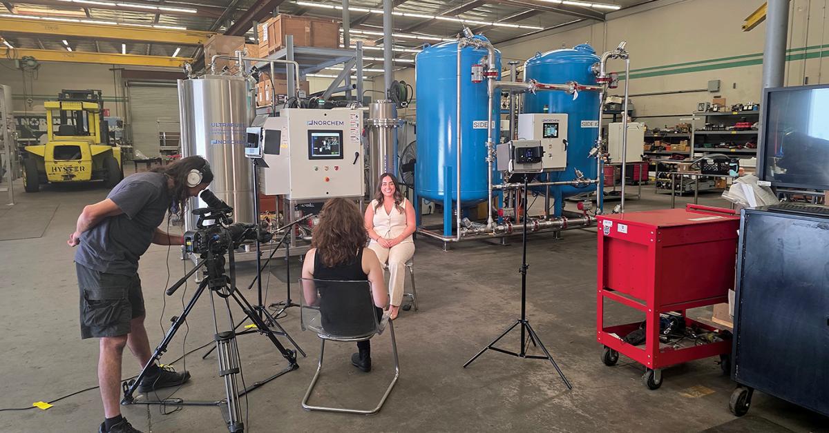Laundry Chemical Provider Featured on National Television