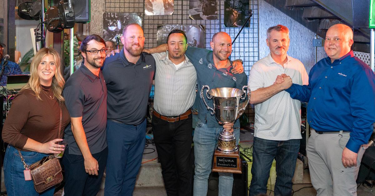 Burner Combustion Systems Earns 2025 Miura President’s Cup