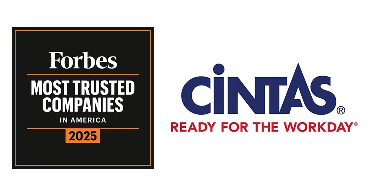 Forbes Names Cintas One of America’s Most Trusted Companies