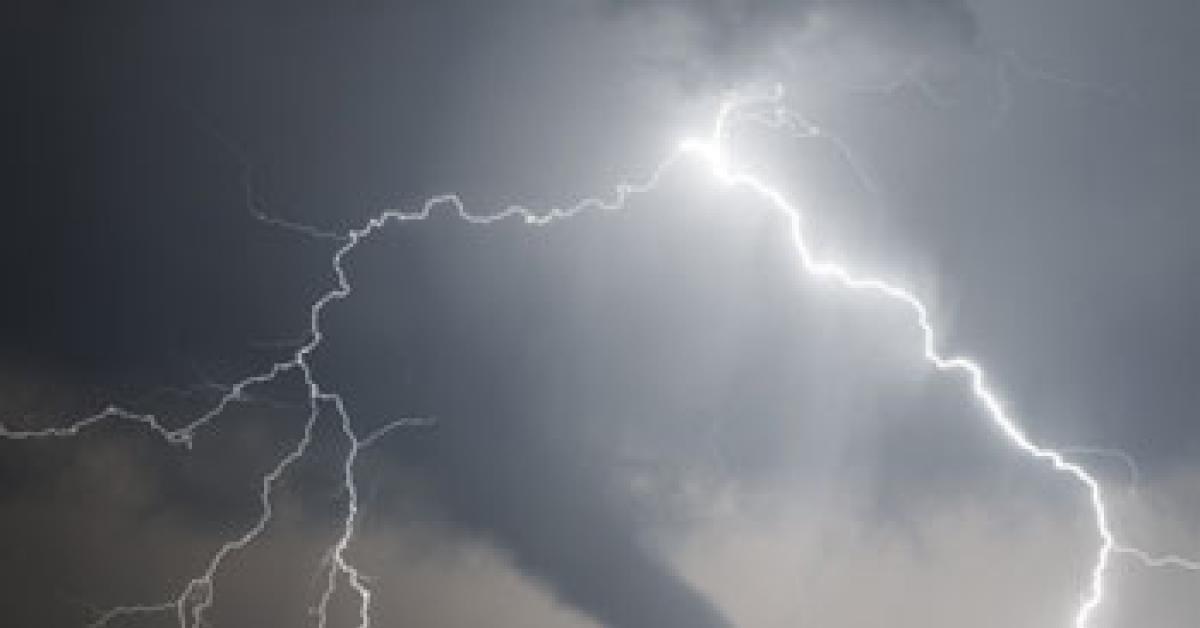 tornado lightning storm