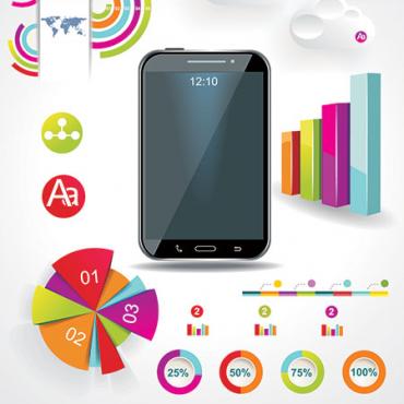12167 00544 smartphone and icons web