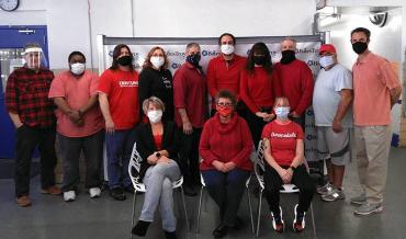 Bates Troy Joins in AHA Wear Red Day