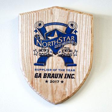 braun supplier of the year plaque web