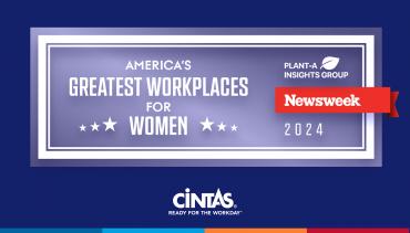 Cintas Named One of America’s Greatest Workplaces for Women by Newsweek