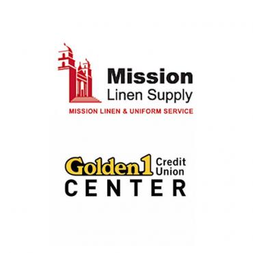 mission linen supply and golden1 logos merge