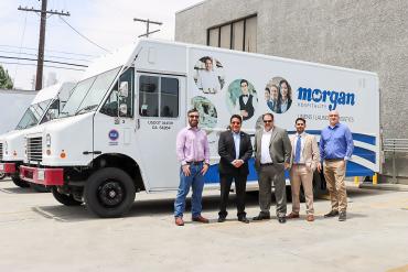 Xos Inc. Delivers Step Vans, Energy Solutions to Morgan Services
