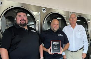 Huebsch Names Rhino Laundry Distributor of Year