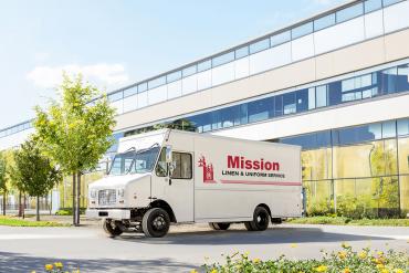 Mission Linen Supply Orders Step Vans from Xos Inc